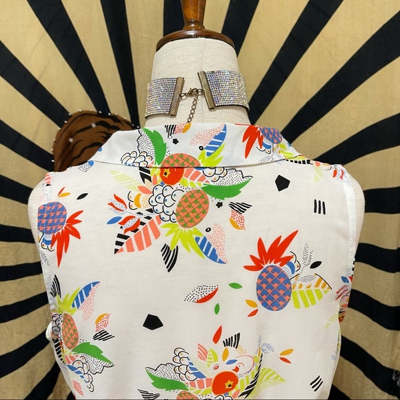 🌈 Gorgeous rainbow fruit art dress - Picture 6 of 11